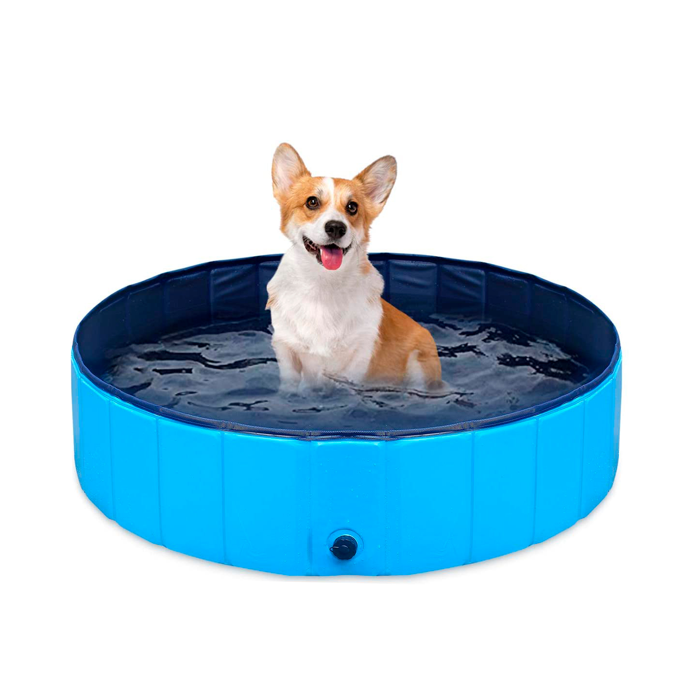 Piscina para perros Azul Claro/Azul ø 70 × 12 cm