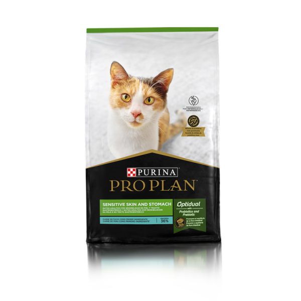 Pro Plan Alimento Seco Gato Adulto Sensitive Skin and Control 3 Kg