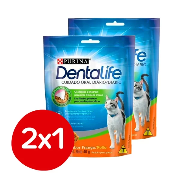 2X1 Dentalife gatos 40gr