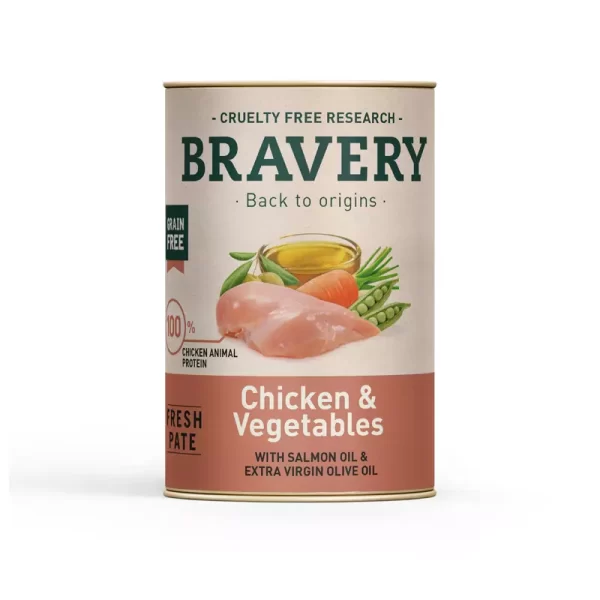 Bravery Chicken Vegetables Dog
