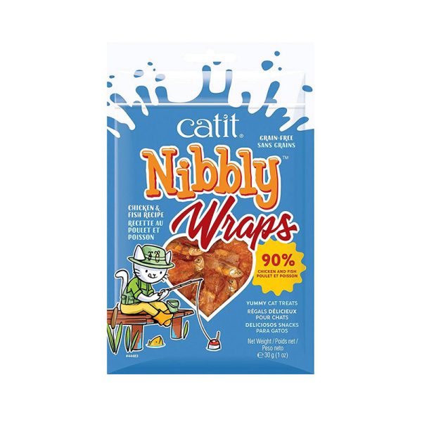 Catit Nibbly Wraps pollo y pescado