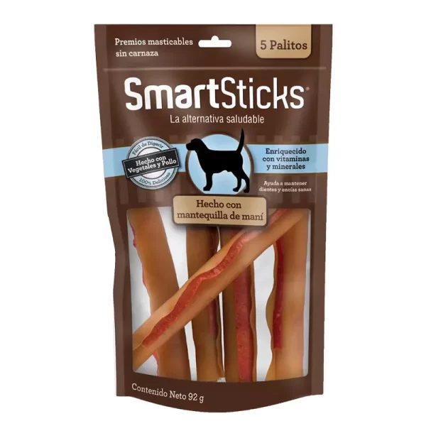 Smartbones smartsticks peanut butter 5 Pk
