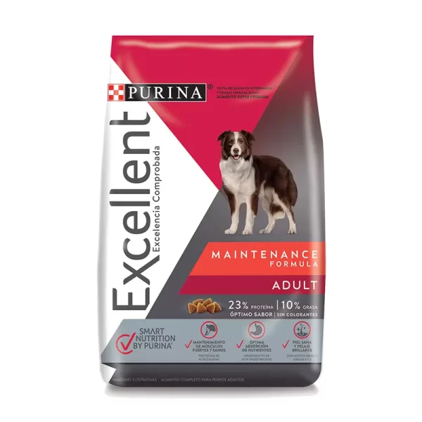 Excellent adult dog formula