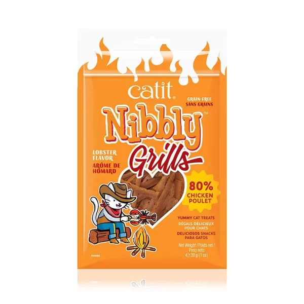 Catit Nibbly Grills pollo sabor a langosta