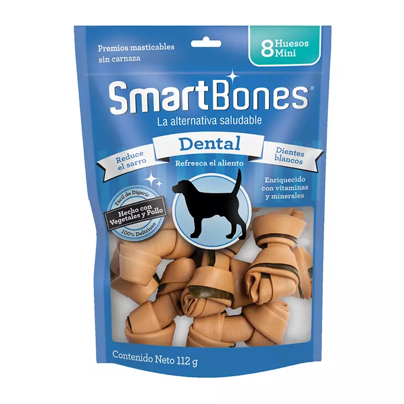 Smartbones dental mini 8 Pk