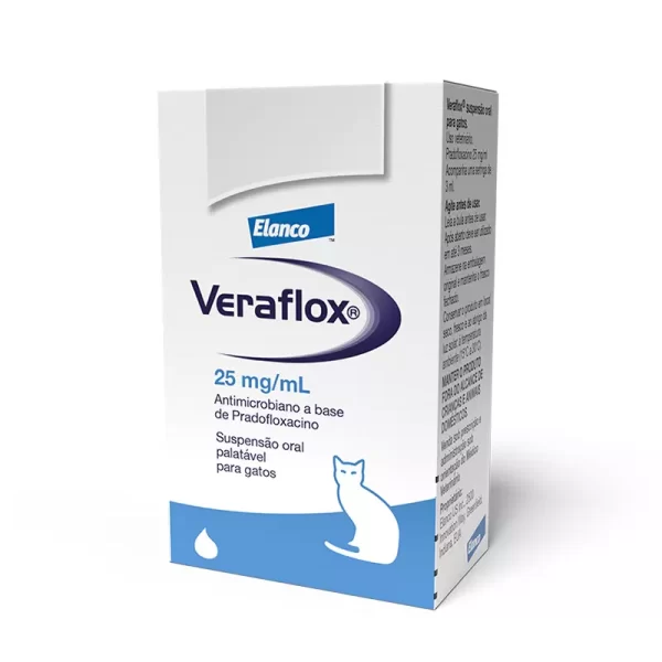 Veraflox 25 mg/ml susp oral gatos 15 ml
