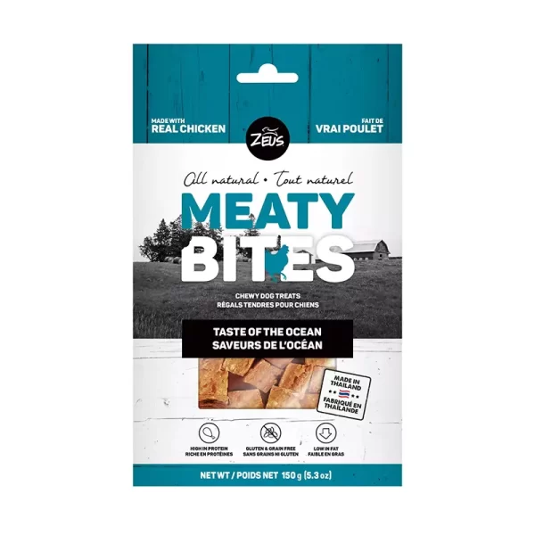 Zeus Meaty Bites sabores del oceano