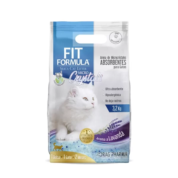 Fit Fórmula - Arena Crystal cat litter 3.2 KG