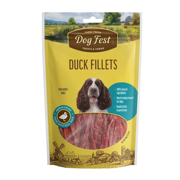 Dog Fest Snack Filetes de pato 90 grs