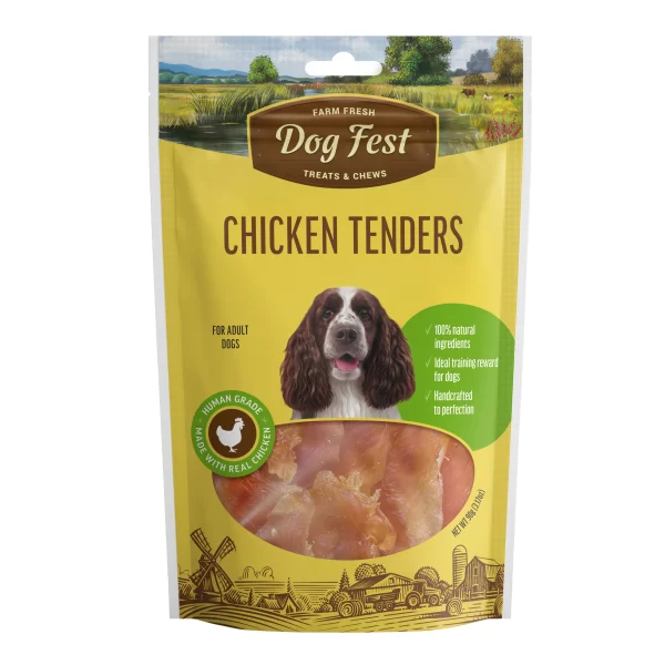 A Dog Fest Snack Tiras de Pollo 90 gr