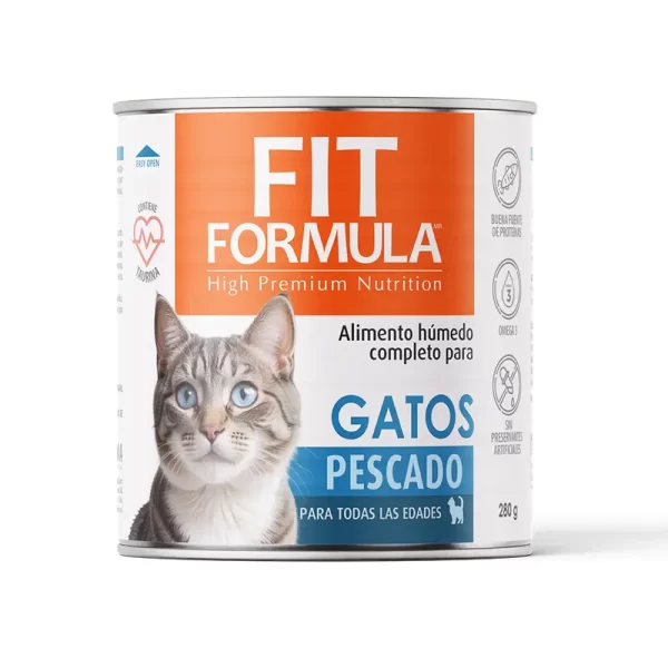 Fit Formula Lata para gato sabor pescado