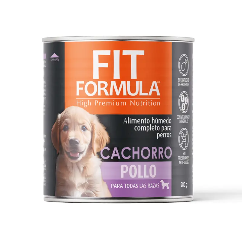 Fit Formula Lata para perro cachorro pollo Fit Formula Lata para perro cachorro pollo