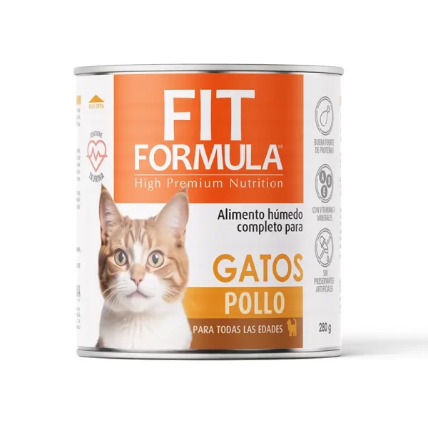 Fit Formula Alimento húmedo gato sabor pollo