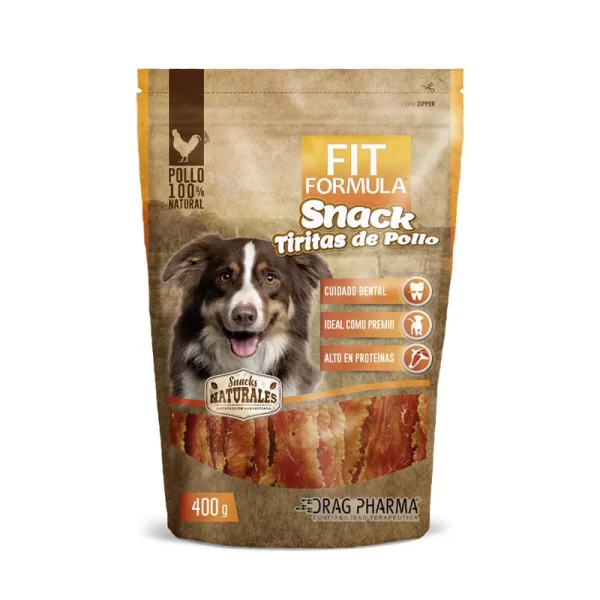 Fit Formula Snack Tirita de Pollo Deshidratado 400Gr