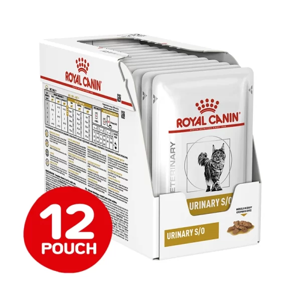 Pack 12 Unidades Royal Canin Pouch Urinary SO Felino 85 Gr