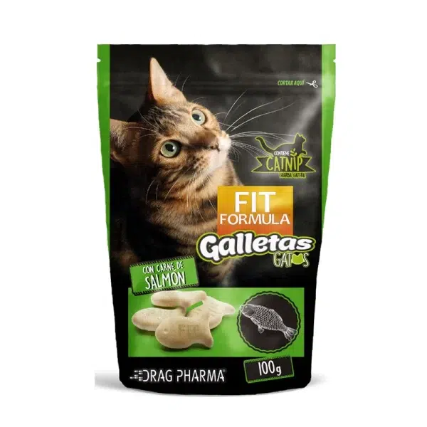 Fit Formula | Galletas Gato Salmón