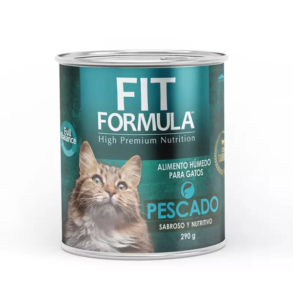 Fit Formula Alimento húmedo gato sabor pescado
