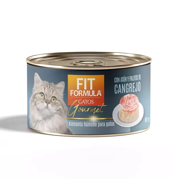 Fit Formula Lata para gato con palitos de cangrejo