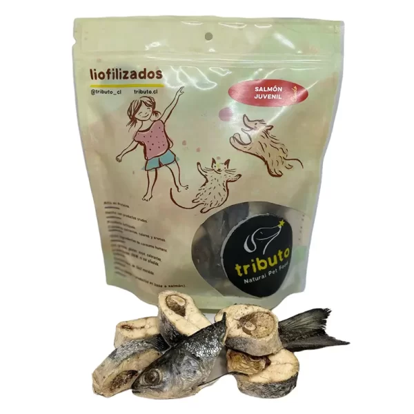 Tributo Snack Liofilizado Salmones juveniles