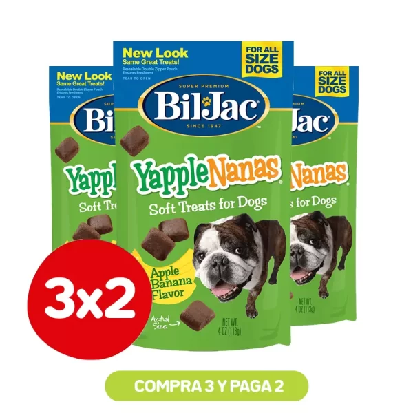 3x2 Snacks Bil Jac Yapple Nanas 113 gr