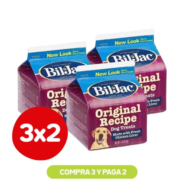 3x2 Snacks Bil Jac Original Recipe 113 gr