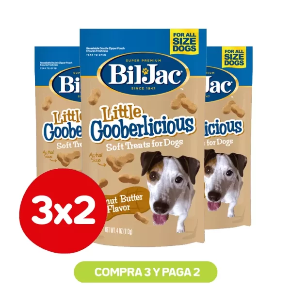 3x2 Snacks Bil Jac Little Gooberlicious 113 gr