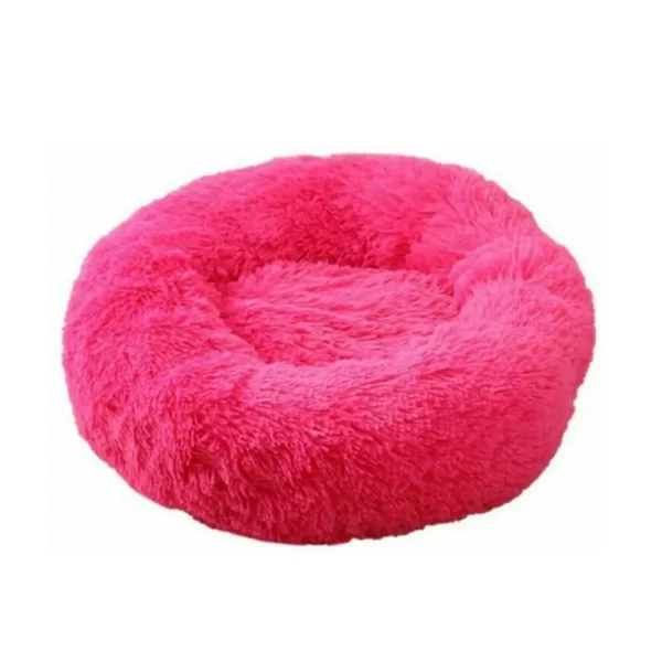 cama antiestres fucsia liso