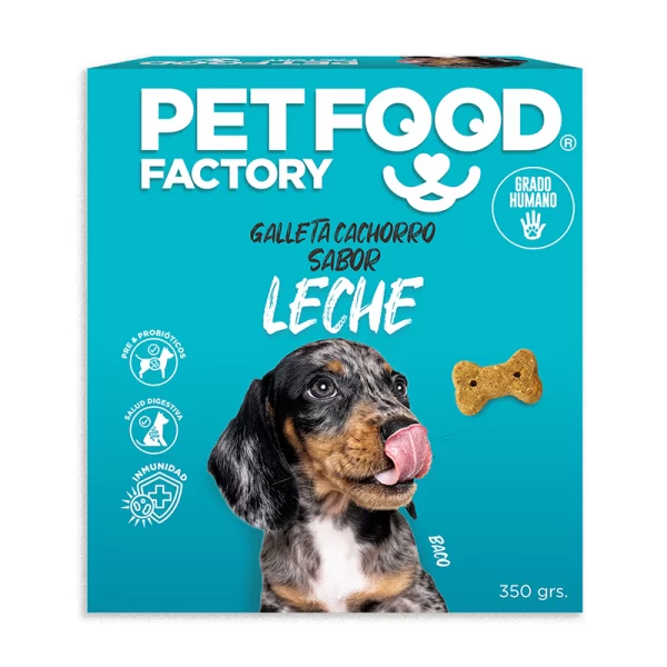 Pet food Galleta Horneada Leche Perros Cachorros 350 Gr