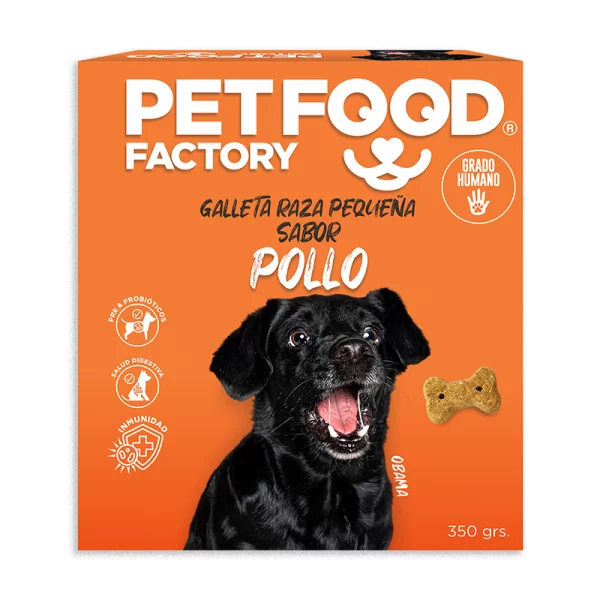 Pet food Galleta Horneada Pollo Perros Raza Pequeña 350 Gr