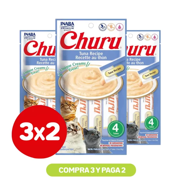Pack 3x2 Churu Atún 56Gr