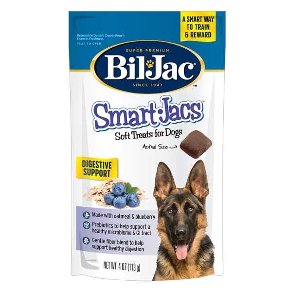 Bil Jac Treats Smart Jacs Digestive Support 113 Gr