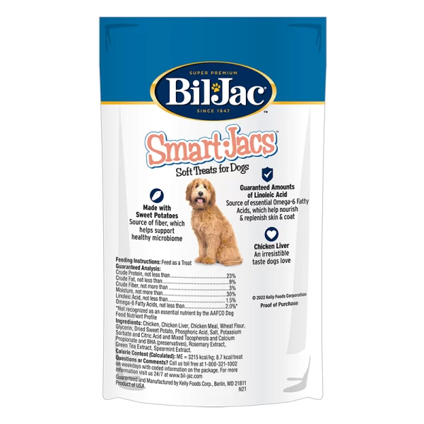 Bil Jac Treats Smart Jacs Skin & Coat 113 Gr