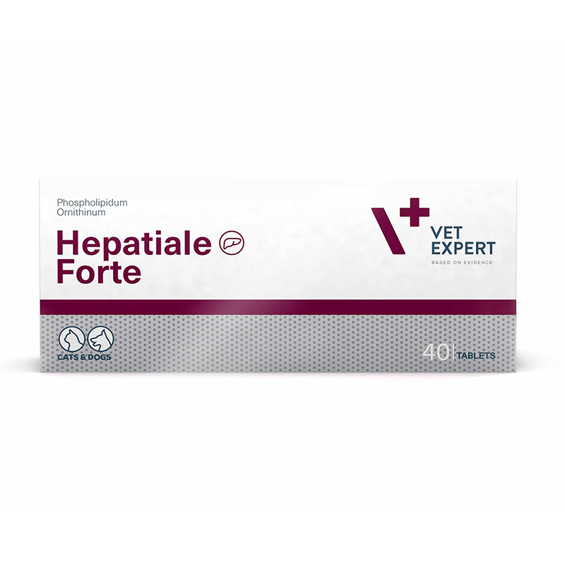 Vet Expert Hepatiale Forte 40 Tabletas