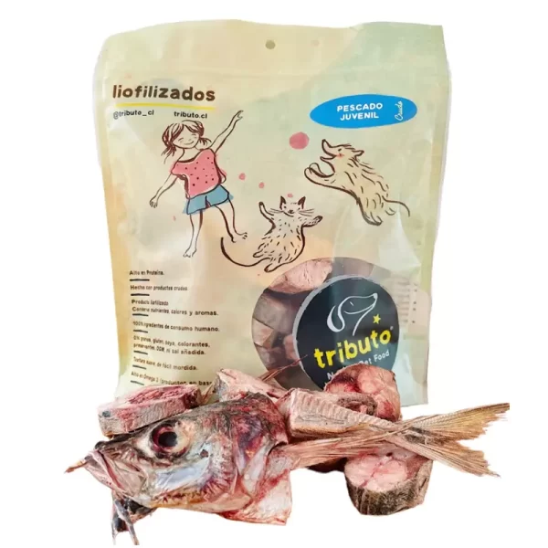 Tributo Snack Liofilizado Pescado Juvenil