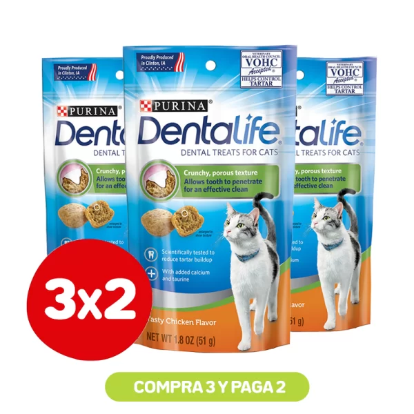 3X2 Dentalife gatos 40gr