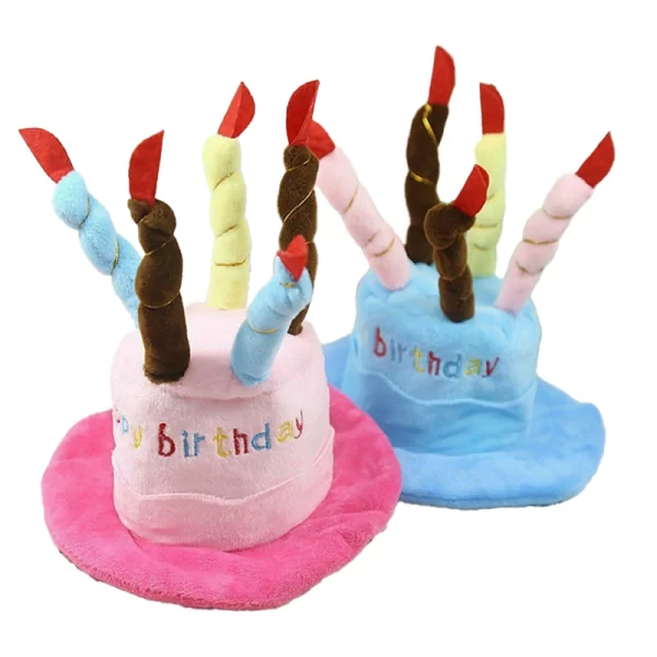 Club P&G Gorro para mascota Happy Birthday