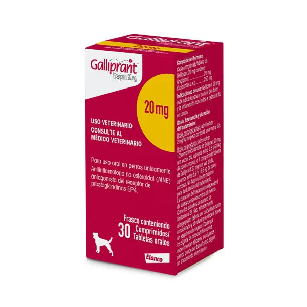 Galliprant 20 Mg de 30 Comprimidos