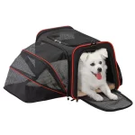 bolso transportador para mascotas acordeón