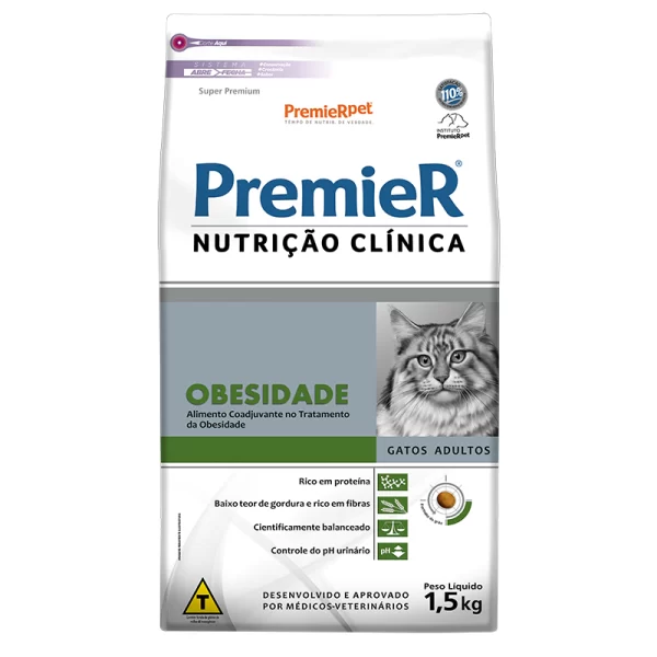 Premier Gatos Obesidad 1,5 Kg