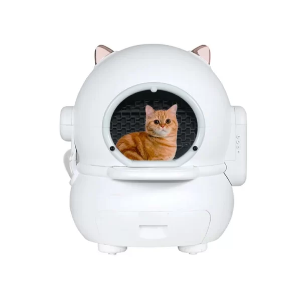 Baño arenero para gato automatico