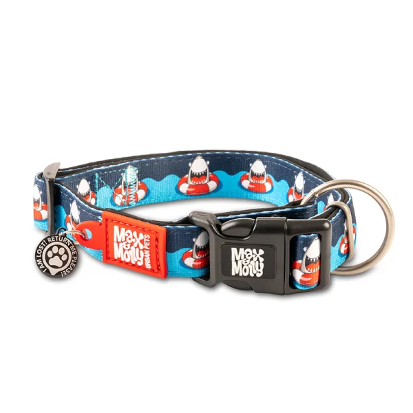 Max & Molly Collar Perro Frenzy The Shark