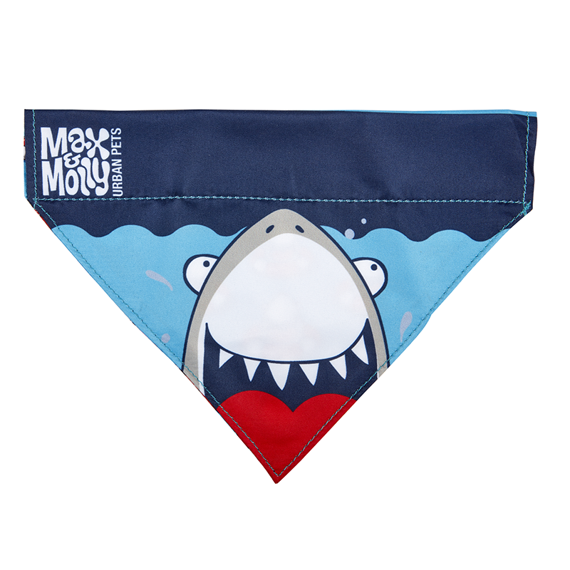 Max & Molly Bandana Frenzy Shark