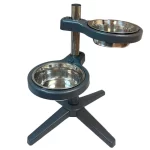 Plato Alto Ajustable Pet Bowl Doble