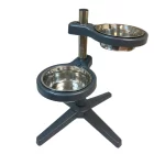 Plato Alto Ajustable Pet Bowl Doble