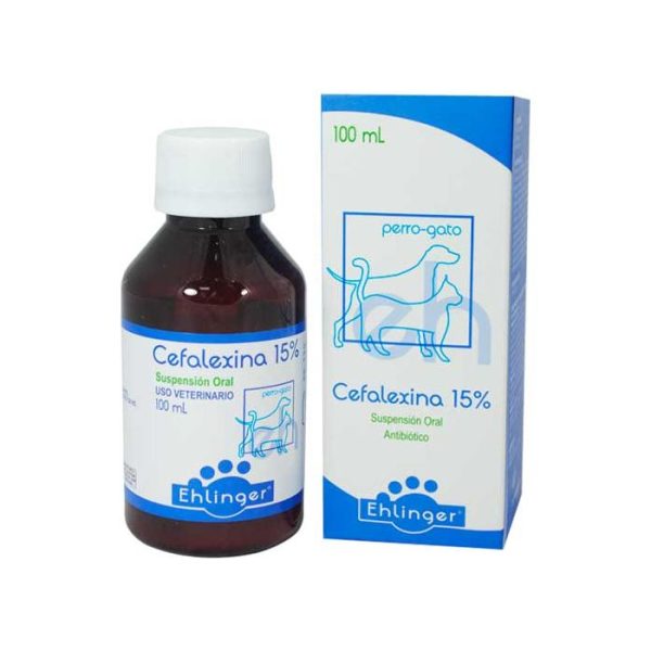 Cefalexina 15% Suspensión Oral x 100 Ml