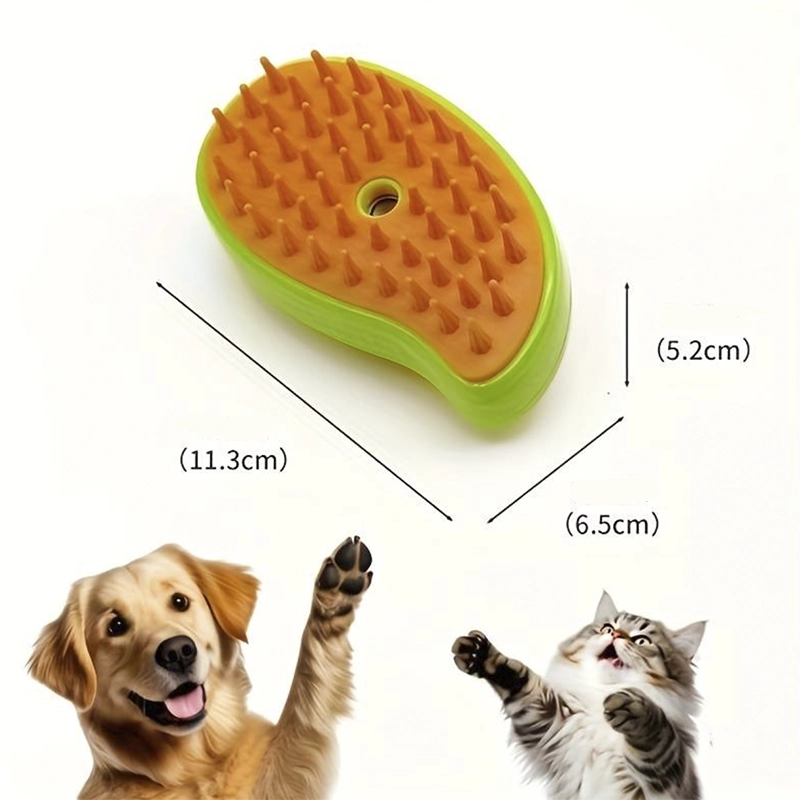 Cepillo De Vapor Portátil Para Mascotas - Club de Perros y Gatos