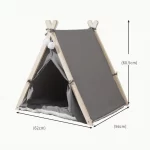 Cama Carpa Tipi Para Mascota