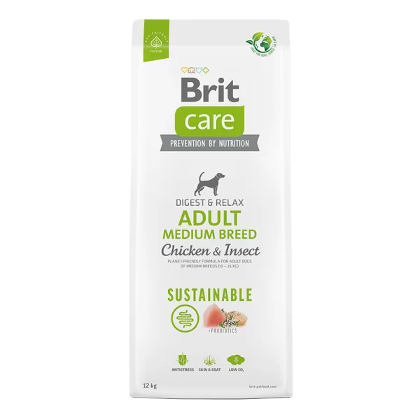 Brit Care Dog Chicken & Insect Adult Medium Breed