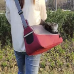 Bolso Transportador Para Mascota Con Base