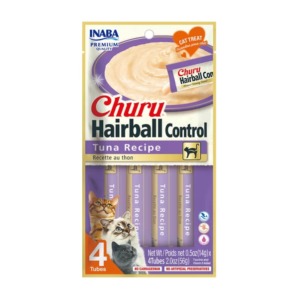 Churu Hairball Control Tuna Recipe 56 Gr